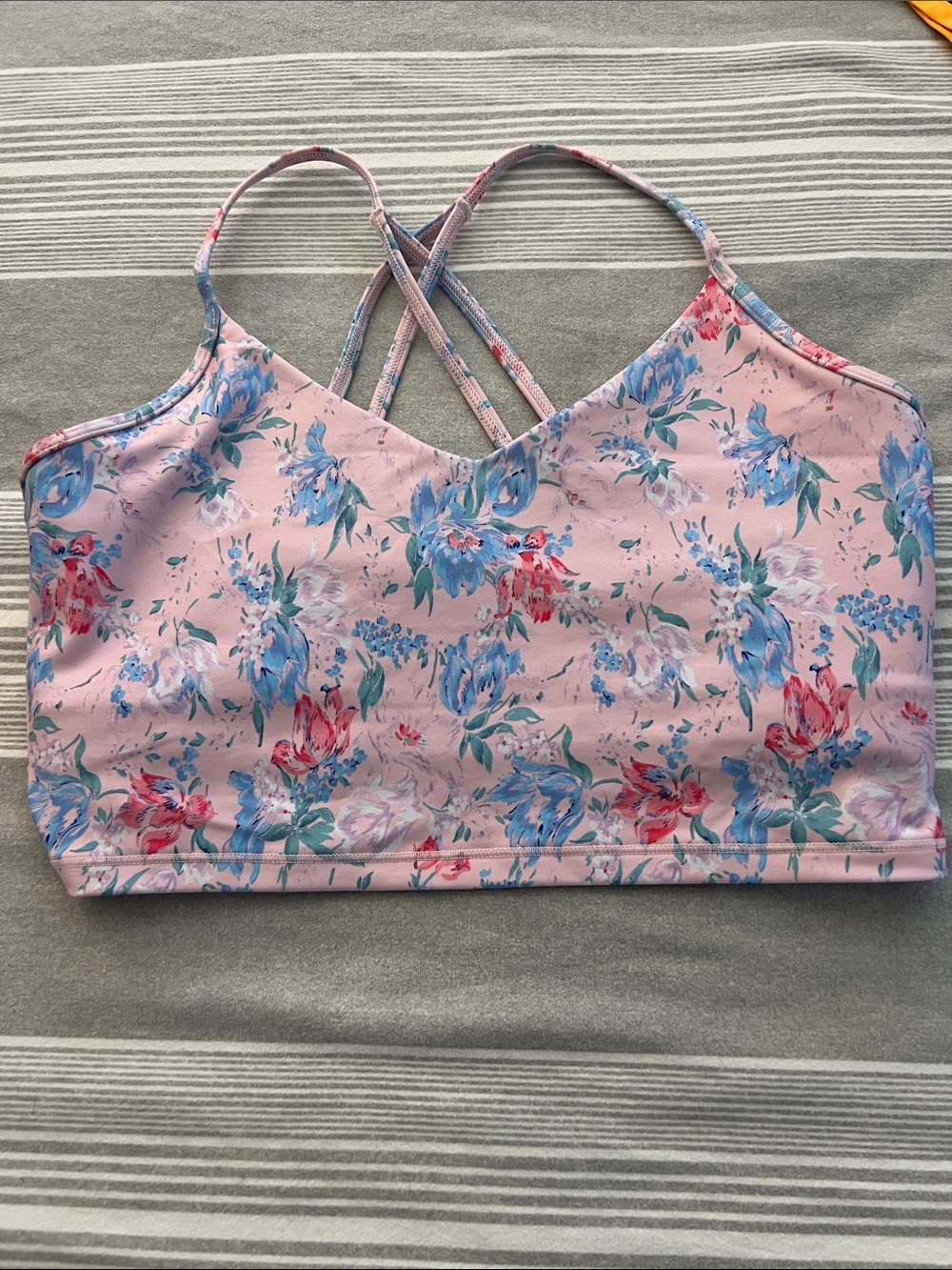 Love shack fancy sports bra